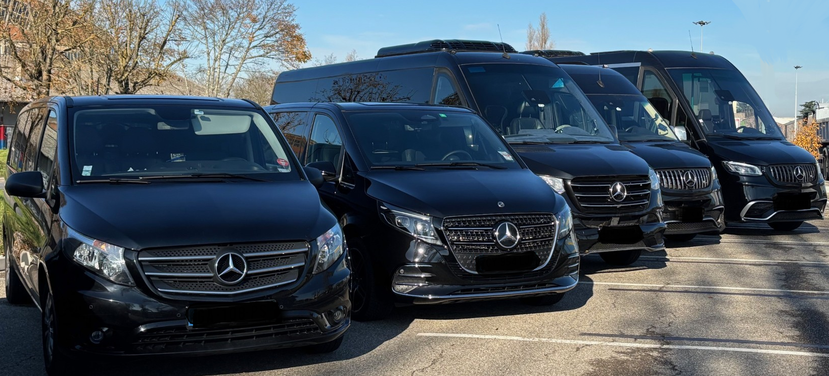van et minibus Sprinter avec chauffeur à Macon