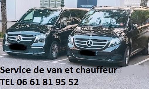 Service de van et chauffeur prive pour vos deplacements a macon